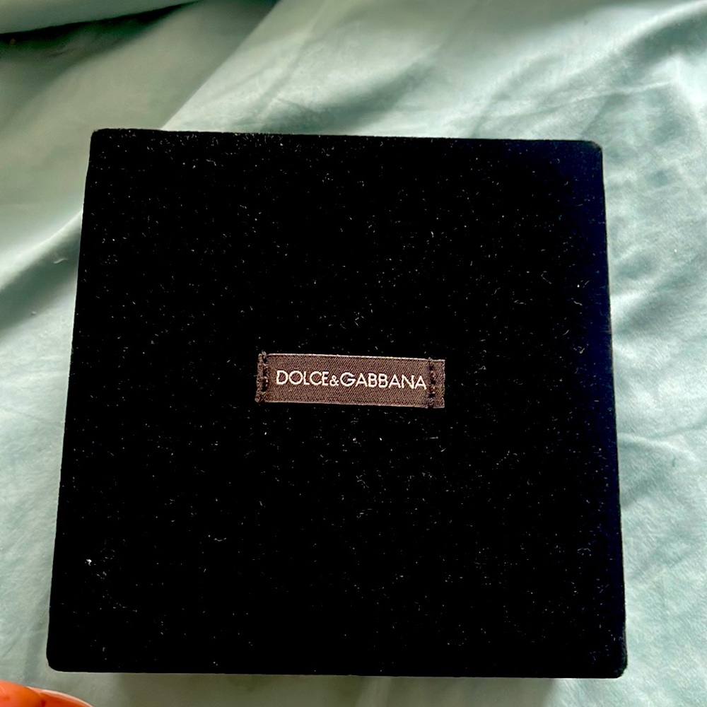 Dolce &Gabbana earrings, brand new with box.